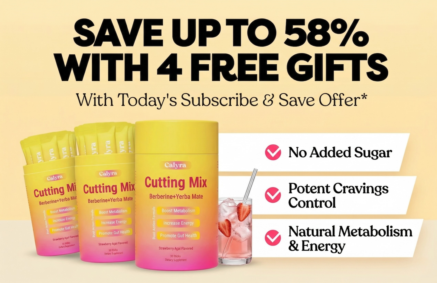 Cravecut™ Mezcla para bebida