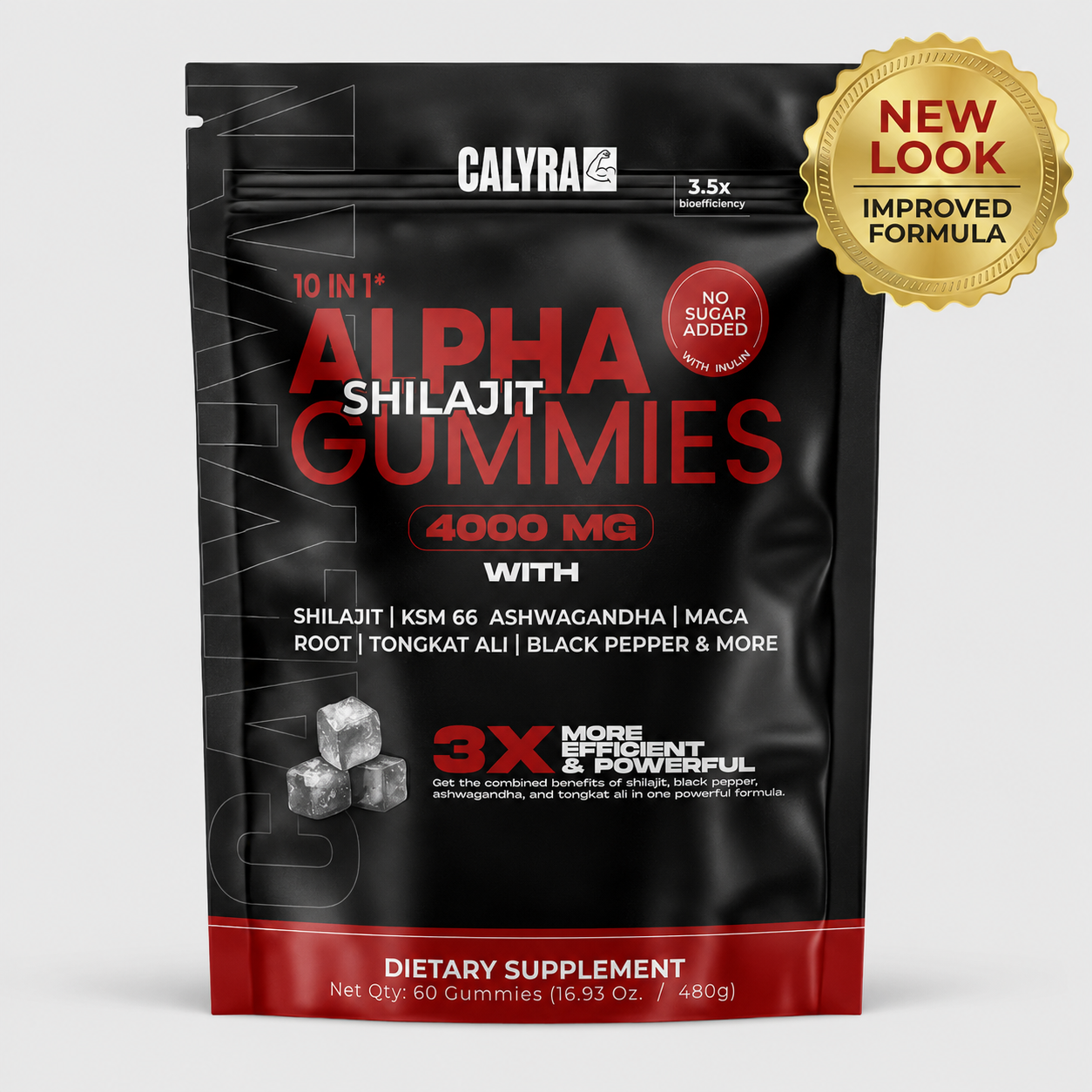 10-IN-1 Alpha Shilajit Gummies: Boost Testosterone Production